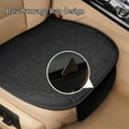thumbnail image 6 of All Season Linen Car Seat Cushion - Breathable, Durable, Easy to Clean - Black, 6 of 6