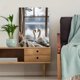 thumbnail image 5 of Qisvanset Framed Canvas Wall Art 12x16 Inch Winter Swan Lake Rustic Cottage Home Wall Decor, 5 of 5