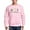 Pink, variant on CafePress - Rock Paper Chemo Sweatshirt - Crew Neck Sweatshirt