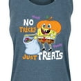 thumbnail image 3 of SpongeBob SquarePants - No Tricks Just Treats - Women's Racerback Tank Top, 3 of 6