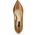 thumbnail image 2 of Nine West Womens Tatiana Leather Stiletto Dress Pumps, 2 of 3