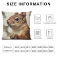 thumbnail image 5 of YINGXI Pillow Home Decor Throw Pillow Cover Case Square for Men Women Girls Boys Sofa Bedroom Livingroom 12x12in, 5 of 5