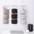 thumbnail image 7 of Over-The-Door Organizer, Hanging Storage Bag, Closet Organizer, Linen Fabric Organizer, Cotton Pocket Organizer, Wall Closet Storage, Hanging Pocket Organizer, Pantry Organizer, 7 of 7