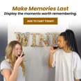 thumbnail image 6 of Made Easy Kit Metal Letter Wine Cork Keepsake Saver & Holder Monogram w/Free Wall Mount Kit A-Z, 6 of 6