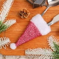 thumbnail image 4 of XKHAZA Christmas Mini Santa Hats Silverware Holders, Wine Bottles Cover, Handmade Xmas Party Dinner Table Dinnerware Decorations Supplies Flatware Decor, 4 of 7