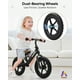 thumbnail image 2 of Bicicleta Balance KRIDDO para niños de 2 a 5 años con asiento ajustable, color negro, 2 of 7