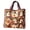 #2-Blue, variant on Halloween Quilted Tote Bag Cute Trick Or Treat Boo Bags Shoulder Strap Padded Novelty Print Reusable Handbag
