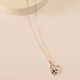thumbnail image 5 of Collar Cadena Joyería Femenina Pandas Colgante Moda Collar Corazón Pandas Collarbone Collares Colgantes, 5 of 7