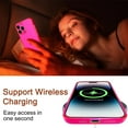 thumbnail image 4 of MKEUDQ-Compatible with iPhone 11 Case, Neon Clear Case with Camera Lens Cover Shell for Women Girls Slim Soft Silicone Protective Transparent Girly Case for iPhone 11, Neon Yellow, 4 of 4