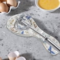 thumbnail image 2 of J.west Ceramic Spoon Rest for Kitchen Counter & Stove Top,Floral Spoon Holder for Cooking & Counter  Kitchen Gadgets Butterfly Blue, 2 of 8
