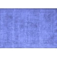 thumbnail image 1 of Ahgly Company Machine Washable Indoor Rectangle Oriental Blue Industrial Area Rugs, 6' x 9', 1 of 4