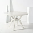 thumbnail image 3 of Safavieh  Couture Luis Round Wood Dining Table. Black 48 IN W x 48 IN D x 30 IN H Wood Finish, 3 of 5