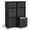 Black, variant on 6 Cube Storage Organizer - Gray Cube Organizer Shelf, DIY Storage Cubes Organizer Shelves with Fabric Storage Cubes, Sturdy Cubbies Storage Shelves, Cube Storage Shelf for Bedroom, and More