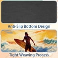 thumbnail image 4 of Surf Square Non-Slip Rubber Bottom Printed Desk Mat Mousepad for Office and Gaming - 8.3x9.8 Inch, 4 of 6