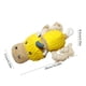 thumbnail image 3 of Juguetes De Plástico Juguetes masticables para perros, 1 paquete, muñecos de peluche con chirriador para jugar de forma interactiva y aliviar la dentición (amarillo) JASKFLY, 3 of 8
