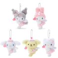 thumbnail image 2 of Sanrio-llavero de dibujos animados para niños y niñas, colgante de felpa, Ángel, Kuromi, Cinnamoroll, Kawaii, bonito, adorno, juguetes, regalo, 2 of 5
