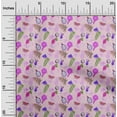 thumbnail image 2 of oneOone Cotton Jersey Light Pink Fabric Lemon With Leaf Craft Projects Decor Fabric Printed By The Yard 58 Inch Wide, 2 of 4