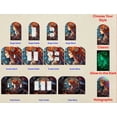 thumbnail image 4 of Off The Wall Plates - Virgo Zodiac Holographic Decorative Acrylic Cover Single Blank Wallplate, 4 of 5