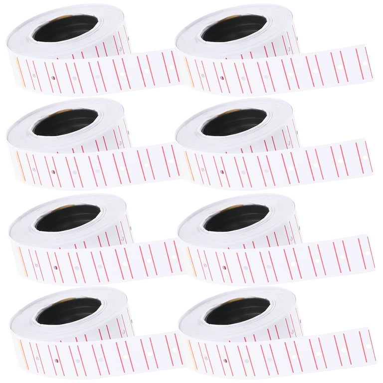 1 Roll(500 Labels) White Self Adhesive Price Label Tag Sticker Office  Supplies Sticker Price Paper Label Paper