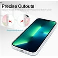 thumbnail image 4 of for iPhone 13 Pro Case, Soft Flexible Shockproof TPU Back Case Transparent Floral Case for iPhone 13 Pro 2021 (6.1 Inch), Pink Oil Painting Tulip, 4 of 5