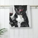 thumbnail image 5 of Fotbe Cool French Bulldog Wine Toalla Premium con Patrón, Toalla de Microfibra de Secado Rápido, Ligera y Altamente Absorbente (27.5x16in), Ideal para Uso Diario, 5 of 6