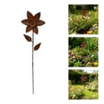 thumbnail image 2 of Metal Flowers for Outside Decorative Garden Stakes Flower Bed Decoration Plant Stakes Metal Art Outside Yard Art Outdoor, 2 of 8