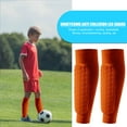 thumbnail image 1 of Espinilleras de fútbol al aire libre, equipo de protección de pantorrilla de panal (naranja L) Tmvgtek Para Estrenar, 1 of 4