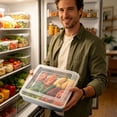 thumbnail image 4 of Tong Stainless Steel Food Storage Containers Airtight Kitchen Keep Fresh With Lids For Meal Prep Pantry Organization, 4 of 5