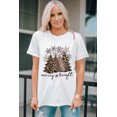 thumbnail image 4 of POGLIP Women's Black EASILY DISTRACTED BY COWBOYS Letter Graphic Tee, 4 of 6