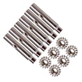 thumbnail image 2 of QualitChoice 6 Pcs Piques de Réglage de Guitare Tuners Pièces et Épingles Têtes Style4 Style4, 2 of 6
