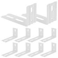 thumbnail image 1 of 10pcs L Shaped Vertical Blind Bracket Blind Metal Bracket Vertical Blind Accessory, 1 of 9