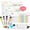 White, variant on Pastel Dry Erase Chore Charts 4 Pack Multi-Use Task Tracking Boards