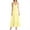 Yellow-02, variant on STETMN Women Flowy Tiered Maxi Dress Sleeveless Summer Sundresses Straps Long Beach Sun Dresses