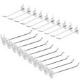 thumbnail image 3 of Miangastore Shelving Hooks for Hanging Iron Silver 20Set 9cm Single Foot Apple, 3 of 8