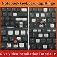 thumbnail image 1 of Replacement Keycap Key cap Hinge for Lenovo ThinkPad x1 Carbon Gen5 Gen6 5th 5th Gen 5 6 2017 2018 Laptop Keyboard 2 Hinge, 1 of 5