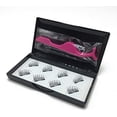 thumbnail image 2 of 8 Pcs Magnetic Eyelashes Reusable Double Magnet False Eye Lashes & Tweezer, 2 of 6