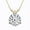 Gold, variant on 1-3 CT Moissanite Necklace for Women, Solitaire Lab Created Diamond Pendant, 18K White Gold Plated D Color Round Cut 925 Sterling Silver Necklace