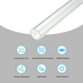 thumbnail image 3 of Acrílico Tubo Transparente Rígido Redondo Tubo 31mm ID 35mm OD 10" para Lámparas y Linternas, Agua Refrigeración Sistema, 3 of 6