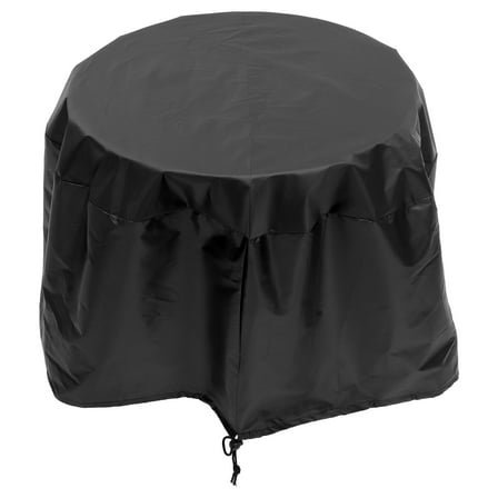 LEORX Barbecue Protective Covers Bbq Grill Cover Uv Resistant Black 1Pack