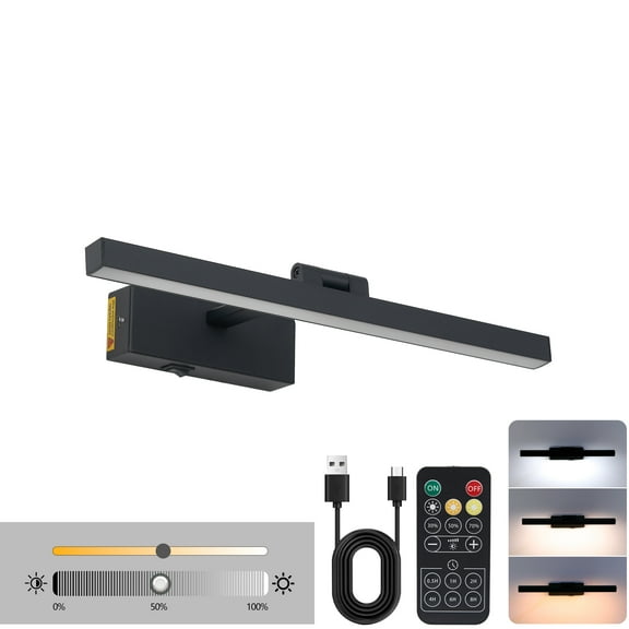 Clyhixe Wall Lights Industrial Energy Efficient Integrated LED Stainless Steel Corded Electric Wall Sconces with Obscure Shades