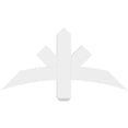 thumbnail image 2 of 36"W x 18"H x 2"D x 4"F, 12/12 Pitch, Alberta Architectural Grade PVC Gable Bracket, 2 of 8