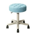 thumbnail image 3 of AMLESO Tabouret de Dessin avec Roues Tabouret Pivotant Rond Réglage de Hauteur Tabouret de SPA pour Bleu, 3 of 8
