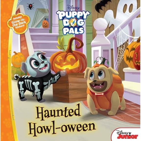 Pre-Owned Puppy Dog Pals: Haunted Howloween: With Glow-In-The-Dark Stickers! (Paperback) 1368015611 9781368015615