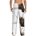 thumbnail image 3 of Xecao Yak Men's Straight Lounge Pajama Pants: The Ultimate in Comfortable Sleepwear, 3 of 9