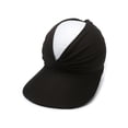 thumbnail image 7 of Homellea Women's UPF 50+ UV Protection Sun Visor Hat,Wide Brim UV Protection and Waterproof Hat, Lightweight Foldable Ponytail Beach Cap for Golf Hiking, 7 of 7