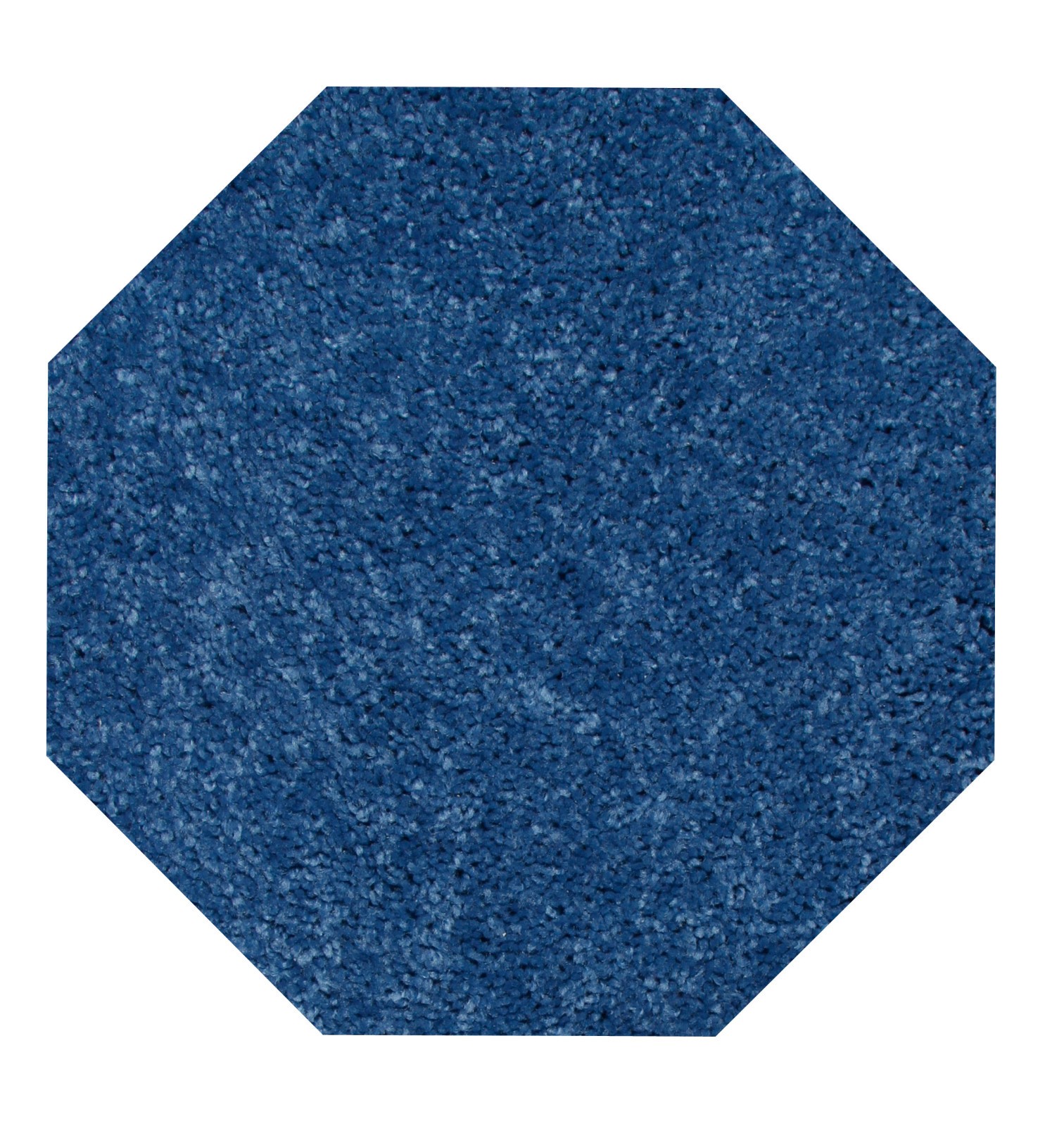 Home Queen Solid Color Octagon Shape Royal 6' Octagon Area Rug