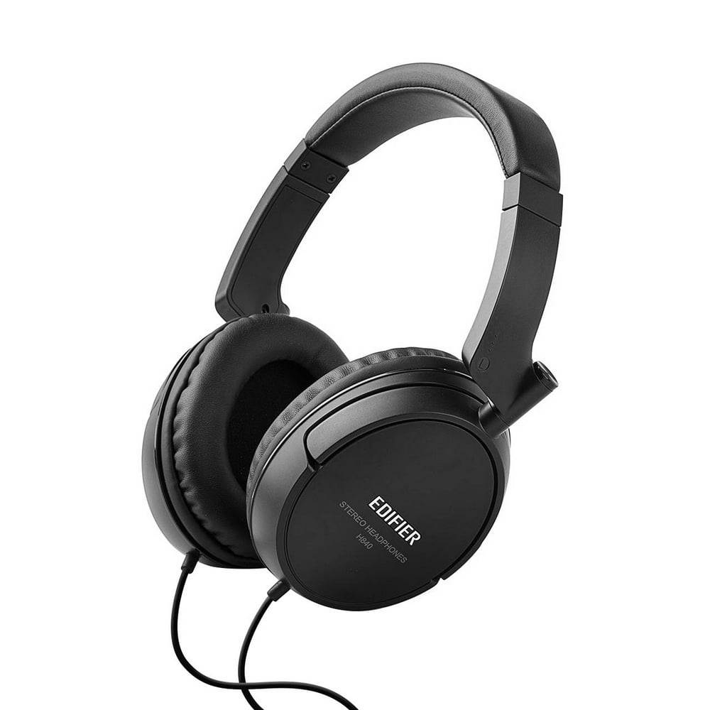 Edifier H840 Audiophile Overtheear NoiseIsolating Headphones Black