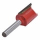 thumbnail image 3 of Broca recta extendida de 2 flautas de acero de aleación para ranurar y recortar, herramientas de carpintería CNC, vástago de 1/4 pulg., 17 mm, 3 of 14