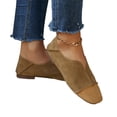 thumbnail image 6 of Willtoo Slip On Flats Shoes for Women Comfortable Round Toe V Cut Casual Ballet Flats Soft Walking Shoes Lightweight Breathable Shoes, 6 of 6