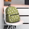 thumbnail image 6 of Daiia Daisies Flowers School Backpack for Men Women, Unisex Large Waterproof Bookbag Schoolbag Casual Daypack for High School/College/Teens/Travel/Work Black, 6 of 8
